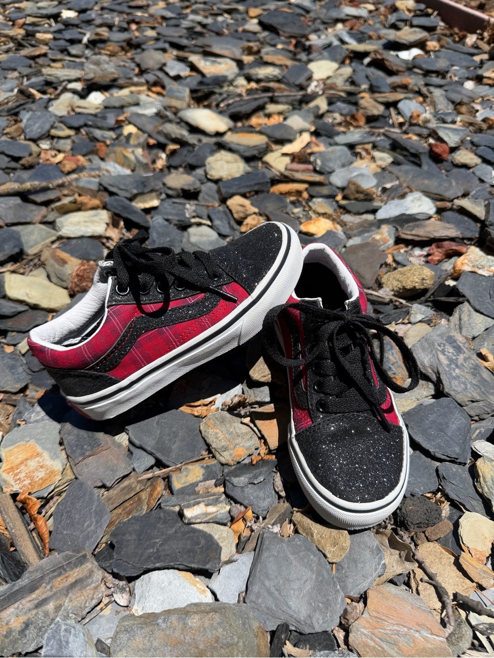 Vans Old School Skate Glitter Sneakers